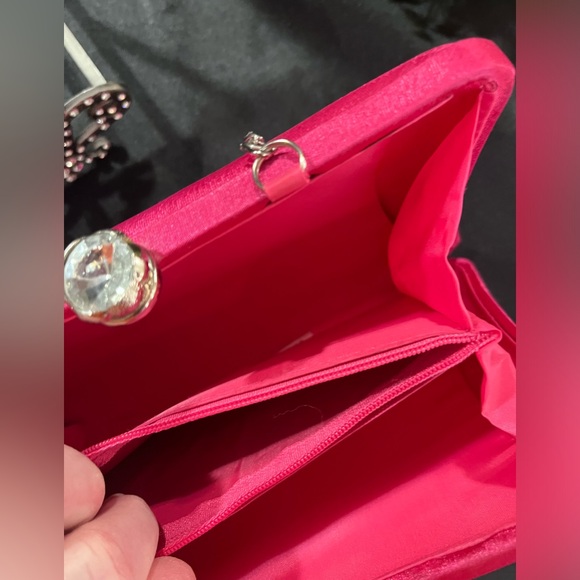 Hot Pink Evening Bag - Picture 10 of 12